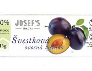Josef &apos;s snacks Ovocná slivková tyčinka 45 g