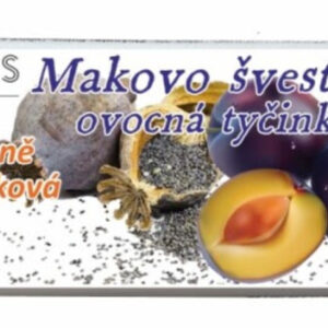 Josef´s snacks Makovo slivková bez lepku 33 g